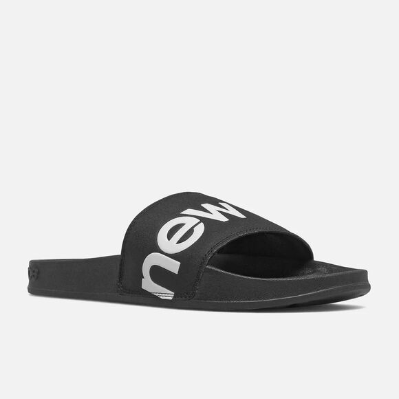 New Balance 200 Modern Mens Slides Black & White SZ13:NWOT Pool Resort Comfort main image 5